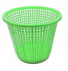 šiukšlių dėžė - plastikinė - Žalia spalva - 23 x 20 cm цена и информация | Мусорные баки | pigu.lt