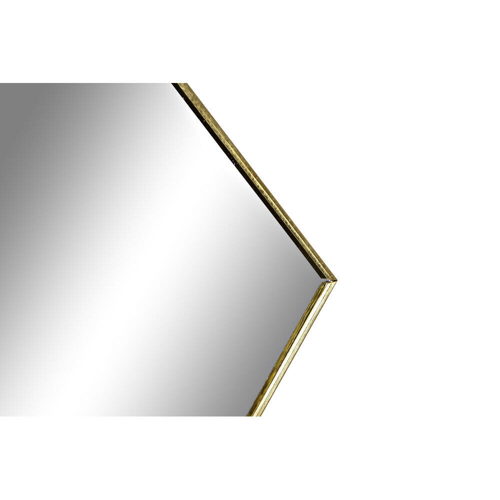Sieninis veidrodis DKD Home Decor, auksinės spalvos цена и информация | Veidrodžiai | pigu.lt
