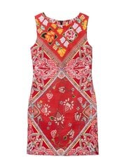 Платье женское Desigual, красное цена и информация | Платья | pigu.lt