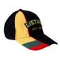 Kepurė su snapeliu, juoda su trispalve kaina ir informacija | Lietuviška sirgalių atributika | pigu.lt