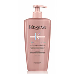 Увлажняющий шампун Kerastase Bain Chroma Respectь для окрашенных волос, 500 мл цена и информация | Шампуни | pigu.lt