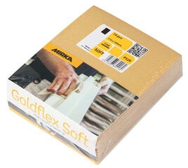 Šlifavimo Goldflex soft Mirka 115 x 140 P120 10vnt kaina ir informacija | Šlifuokliai | pigu.lt