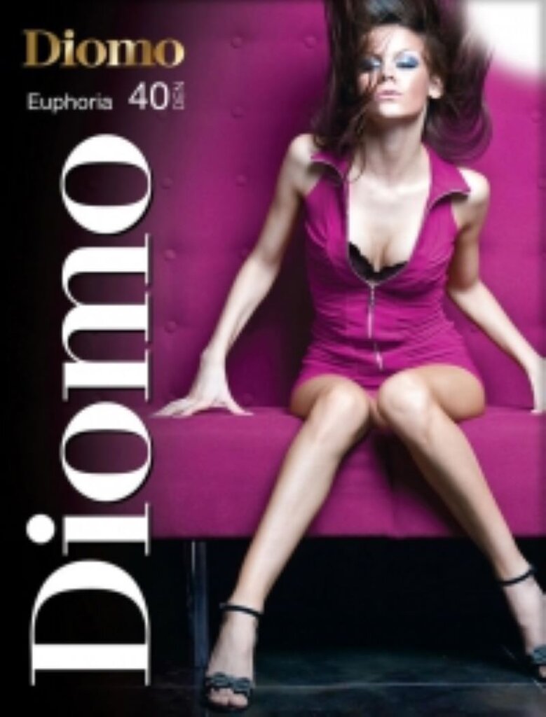DIOMO pėdkelnės Euphoria 40, ruda spalva, 4 dydis kaina ir informacija | Pėdkelnės | pigu.lt