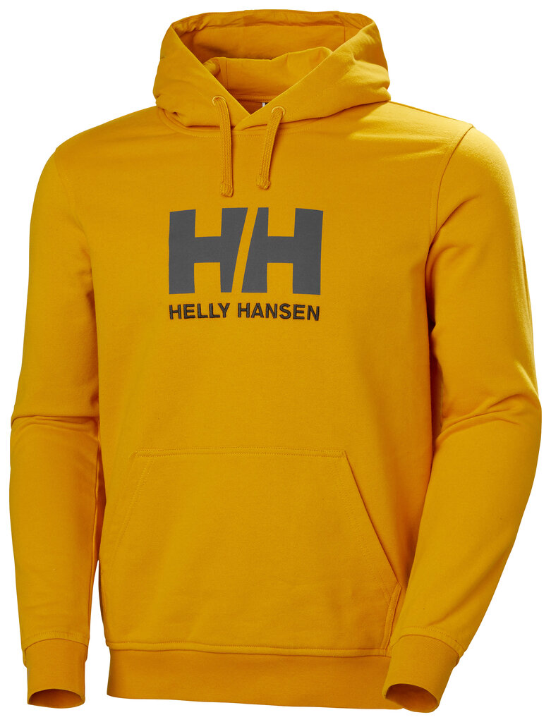 Helly Hansen bluzonas vyrams HH Logo, garstyčių geltonas цена и информация | Džemperiai vyrams | pigu.lt