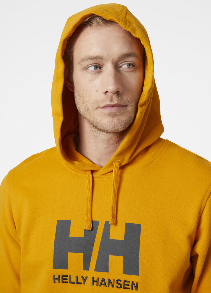 Helly Hansen bluzonas vyrams HH Logo, garstyčių geltonas цена и информация | Džemperiai vyrams | pigu.lt