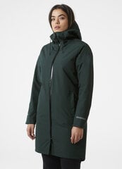 Helly Hansen женская утепленная весенне-осенняя парка ASPIRE, темно-зеленый цвет цена и информация | Женские куртки | pigu.lt