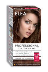 Стойкая крем-краска для волос Elea Professional Colour&Care 6.37 Dark copper blond , 123 мл цена и информация | Краска для волос | pigu.lt