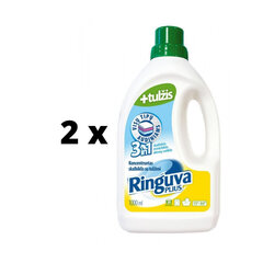 Жидкое моющее средство Ringuva Plius 3 в 1, универсальное, с желчью, 20 стирок, 1 л х 2 шт. упаковка цена и информация | Средства для стирки | pigu.lt