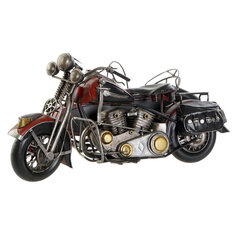 DKD Home Decor dekoratyvinis vintažinis motociklas, 2 vnt. kaina ir informacija | Interjero detalės | pigu.lt