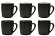 Keramikinių puodelių rinkinys BLACK Jeans Gray, 6 vnt kaina ir informacija | Taurės, puodeliai, ąsočiai | pigu.lt