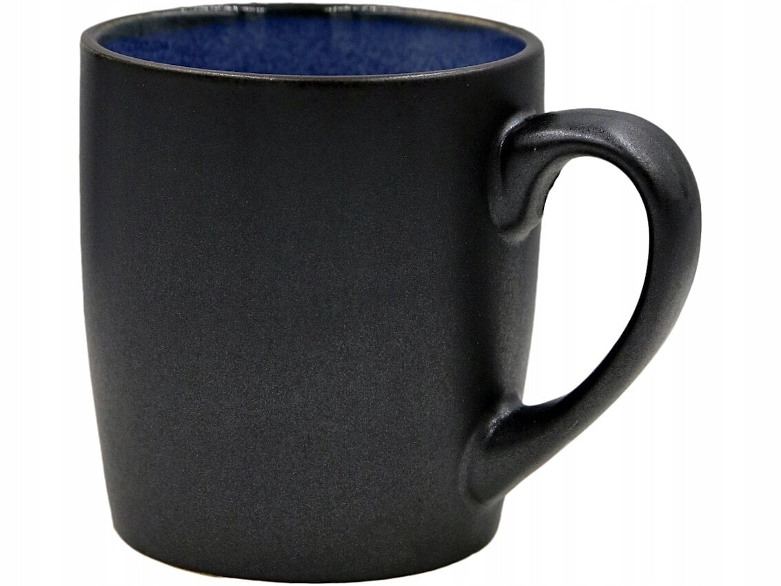 Keramikinių puodelių rinkinys BLACK Jeans GRANAT, 6 vnt kaina ir informacija | Taurės, puodeliai, ąsočiai | pigu.lt
