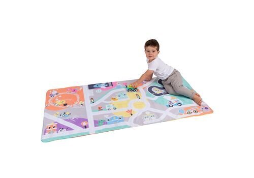 Dvipusis žaidimų kilimėlis Playgro City to Country, 80x158 cm kaina ir informacija | Lavinimo kilimėliai | pigu.lt