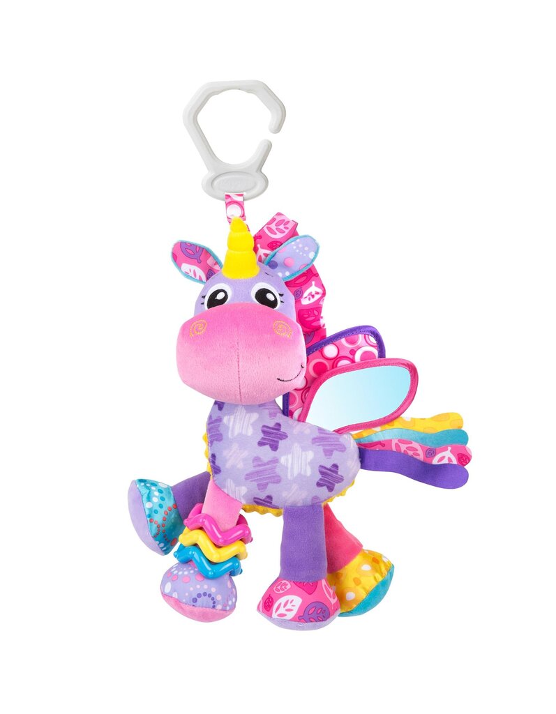 Pakabinamas minkštas žaislas Playgro Stella Unicorn, 186981 kaina ir informacija | Žaislai kūdikiams | pigu.lt