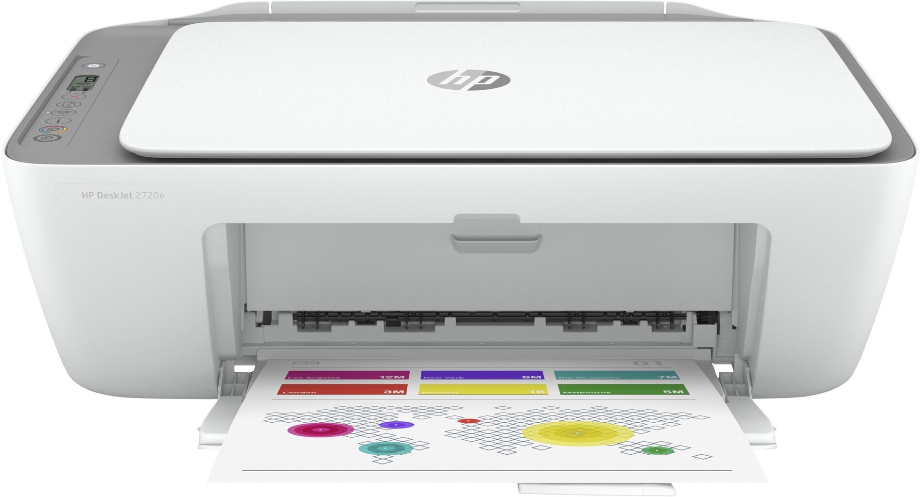 Spausdintuvas HP DeskJet 2720e, spalvotas kaina | pigu.lt