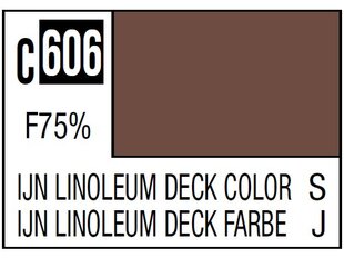 Nitro dažai Mr.Hobby Mr.Color C-606 IJN Linoleum Dek Color, 10ml kaina ir informacija | Piešimo, tapybos, lipdymo reikmenys | pigu.lt