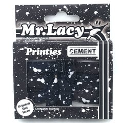 Mr.Lacy Printies plokšti raišteliai, juodi/balti, 130 cm kaina ir informacija | Drabužių ir avalynės priežiūros priemonės | pigu.lt
