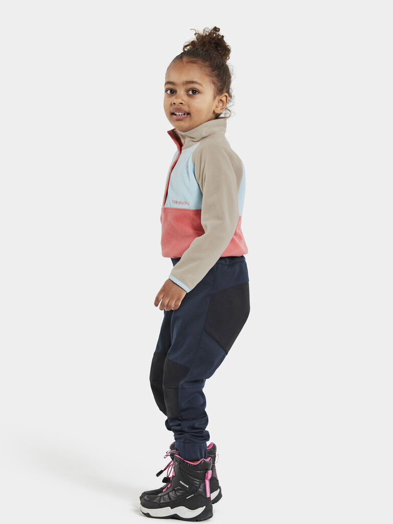 Didriksons vaikiškos pavasario-rudens softshell kelnės LÖVET, tamsiai mėlynos цена и информация | Kelnės berniukams | pigu.lt