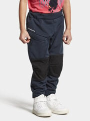 Детские брюки софтшелл Didriksons весна-осень LÖVET, темно-синие цена и информация | Штаны для мальчиков | pigu.lt