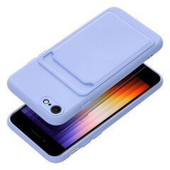 Чехол Forcell Card - iPhone 7 / 8 / SE 2020 / SE 2022 фиолетовый цена и информация | Чехлы для телефонов | pigu.lt