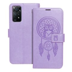 Dėklas telefonui Forcell MEZZO Book - XIAOMI Redmi NOTE 11 PRO / 11 PRO 5G, violetinė kaina ir informacija | Telefonų dėklai | pigu.lt