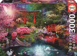Dėlionė Educa Japanese Garden, 3000 d. kaina ir informacija | Dėlionės (puzzle) | pigu.lt