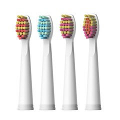 Fairywill 507/508 toothbrush tips (black) цена и информация | Насадки для электрических зубных щеток | pigu.lt