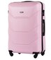 Vidutinio dydžio šviesiai ružavas (pink) lagaminas Wings TD147 M цена и информация | Lagaminai, kelioniniai krepšiai | pigu.lt