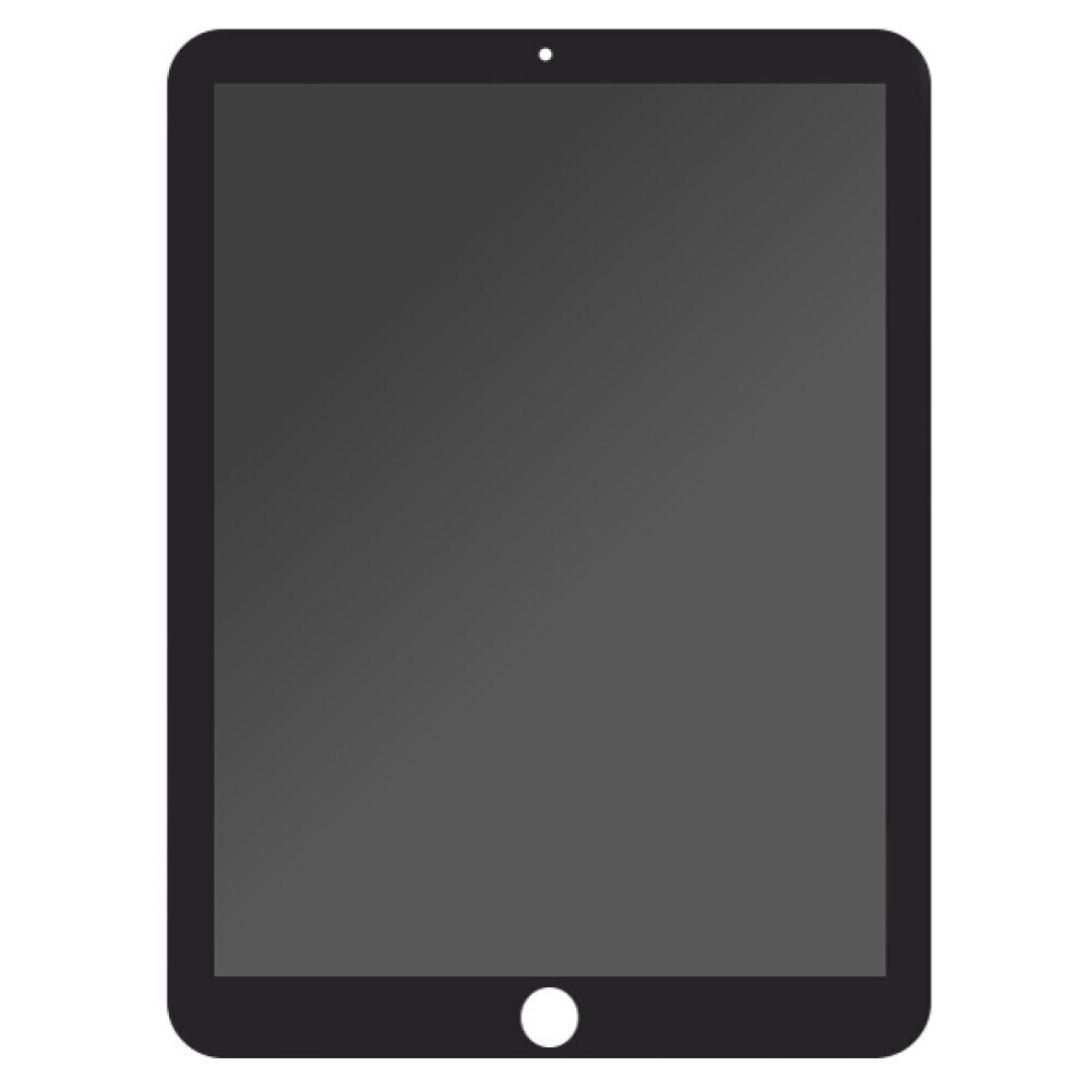 Atsarginė dalis "iPad Air 2" (2014) juodos spalvos ekrano blokas kaina ir informacija | Telefonų dalys ir įrankiai jų remontui | pigu.lt