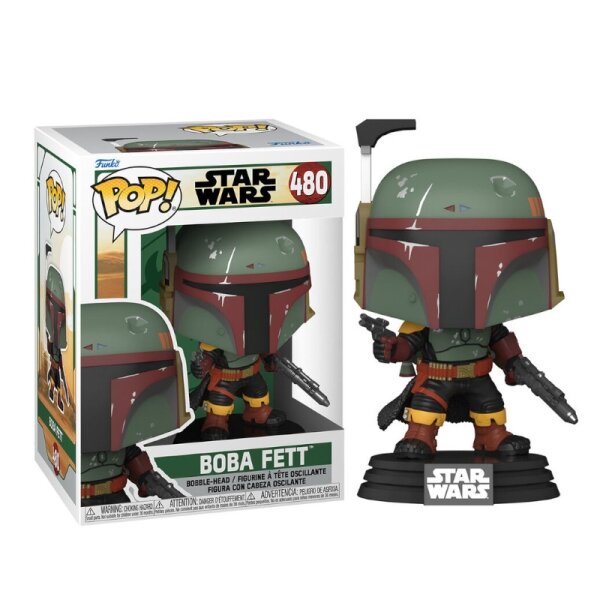 Funko POP! Star Wars: Book of Boba Fett - Boba Fett kaina ir informacija | Žaidėjų atributika | pigu.lt