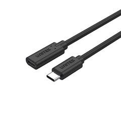 УДЛИНИТЕЛЬ UNITEK USB-C 10GBPS,4K60HZ,PD,1,5M цена и информация | Адаптеры, USB-разветвители | pigu.lt