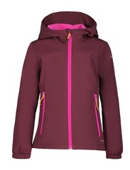 Детская куртка Icepeak Kobryn 51896-2*968, бордовая цена и информация | Свитеры, жилетки, пиджаки для девочек | pigu.lt