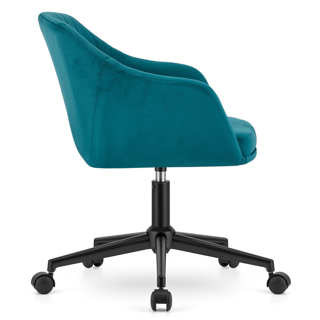 MINK pasukamas fotelis, jūros žalias aksomas цена и информация | Biuro kėdės | pigu.lt