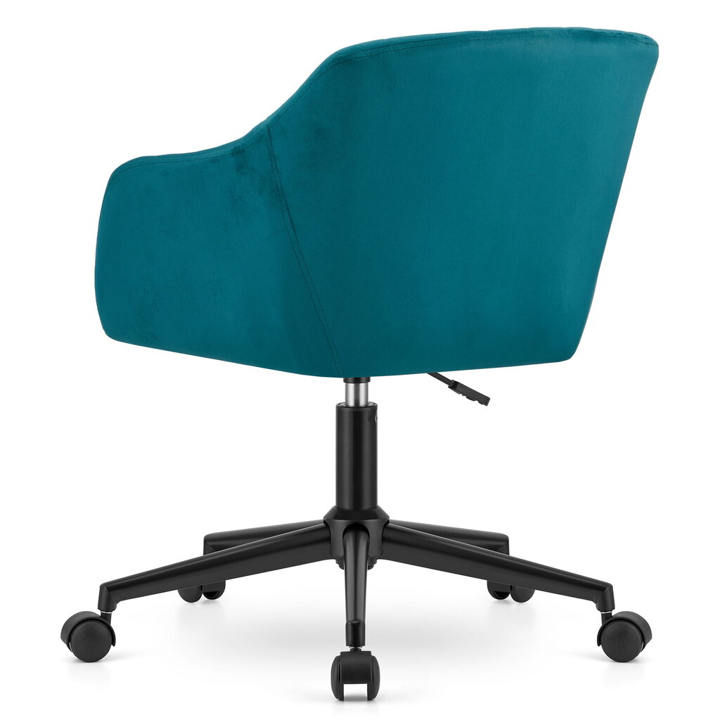 MINK pasukamas fotelis, jūros žalias aksomas цена и информация | Biuro kėdės | pigu.lt