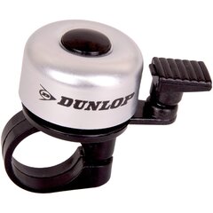 Велосипедный звонок Dunlop 35 мм, серебристый цена и информация | Другие аксессуары для велосипеда | pigu.lt