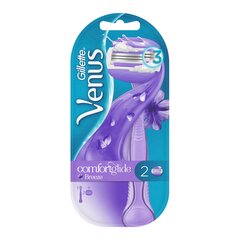 Лезвие для бритья Gillette Venus Breeze Comfortglide цена и информация | Косметика и средства для бритья | pigu.lt