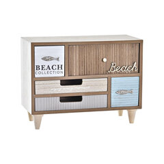Шкатулка DKD Home Decor Деревянный Пляж (29 x 14 x 22 cm) цена и информация | Ящики для вещей | pigu.lt