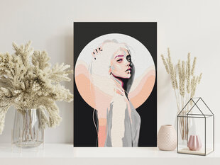 Картина по номерам Lady Moon 40x60 см цена и информация | Живопись по номерам | pigu.lt