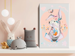 Картина по номерам Colourful Rabbit 40x60 см цена и информация | Живопись по номерам | pigu.lt