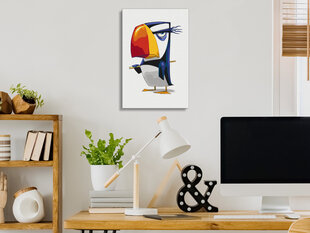 Tapyba pagal skaičius Grumpy Penguin 40x60 cm kaina ir informacija | Tapyba pagal skaičius | pigu.lt