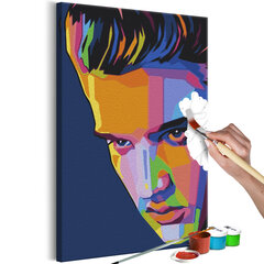 Картина по номерам Colourful Elvis 40х60 см цена и информация | Живопись по номерам | pigu.lt
