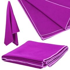 CS0039 Быстросохнущее полотенце, фиолетовое цена и информация | Полотенца | pigu.lt
