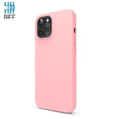 Riff Тонкий & Мягкий силиконовый чехол-крышка с мягкой подкладкой для Apple iPhone 12 Pro Max Светло розовый цена и информация | Чехлы для телефонов | pigu.lt