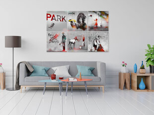 Reprodukcija Banksy Collage kaina ir informacija | Reprodukcijos, paveikslai | pigu.lt