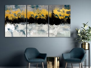 Картина - Golden Clouds (3 части) цена и информация | Репродукции, картины | pigu.lt