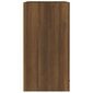 vidaXL Pakabinama spintelė, ruda ąžuolo, 60x31x60cm, mediena kaina ir informacija | Virtuvinės spintelės | pigu.lt
