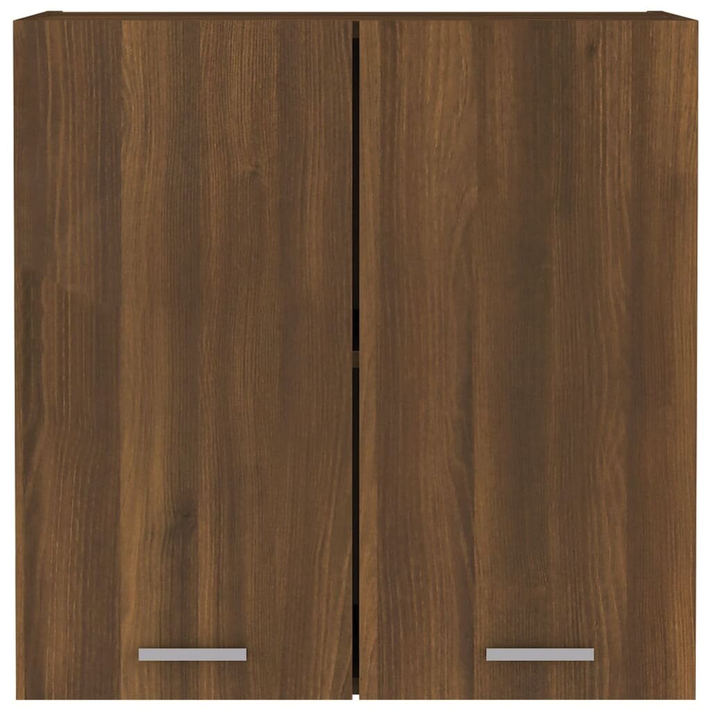 vidaXL Pakabinama spintelė, ruda ąžuolo, 60x31x60cm, mediena kaina ir informacija | Virtuvinės spintelės | pigu.lt