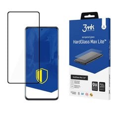 Защитная пленка для экрана Xiaomi 12/12X Black 3mk HardGlass Max Lite™ цена и информация | Защитные пленки для телефонов | pigu.lt