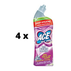 Tualeto valiklis ACE Gel Pro Hypo, 700 ml x 4 vnt. pakuotė kaina ir informacija | ACE Apranga, avalynė, aksesuarai | pigu.lt