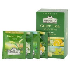 Зеленый чай Ahmad Green Selection, 20 шт. цена и информация | Чай | pigu.lt