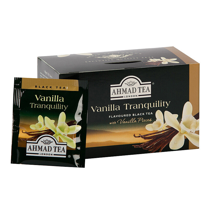 Ahmad Vanilla Tranquility vaisinė arbata kaina ir informacija | Arbata | pigu.lt